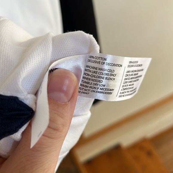 NWT U.S. Polo Association white polo - Picture 5 of 10